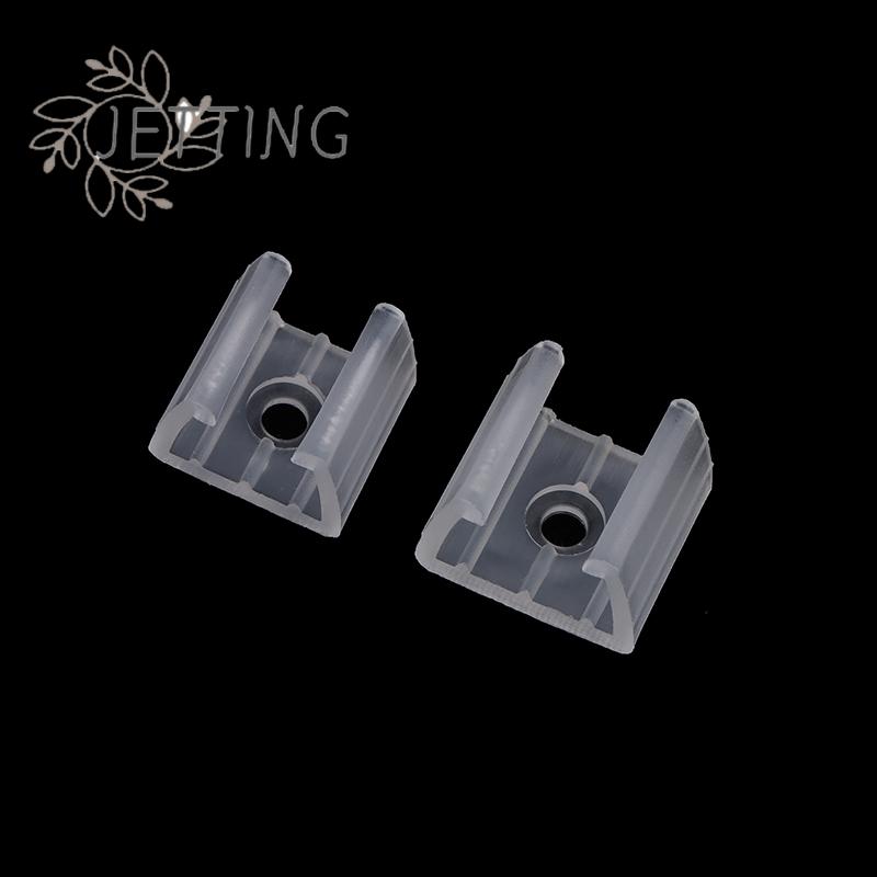 Hot 20PC LED Strip Fix Clips Connector For Fixing 2835 Neon Light 220V COB Plastic Buckle Flexible Accessories 10/12/14/17/20mm