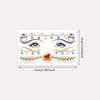 Cute Christmas Tattoo Stickers Holiday Activities Girl Sweet Makeup Face Stickers Temporary Tattoo Stickers