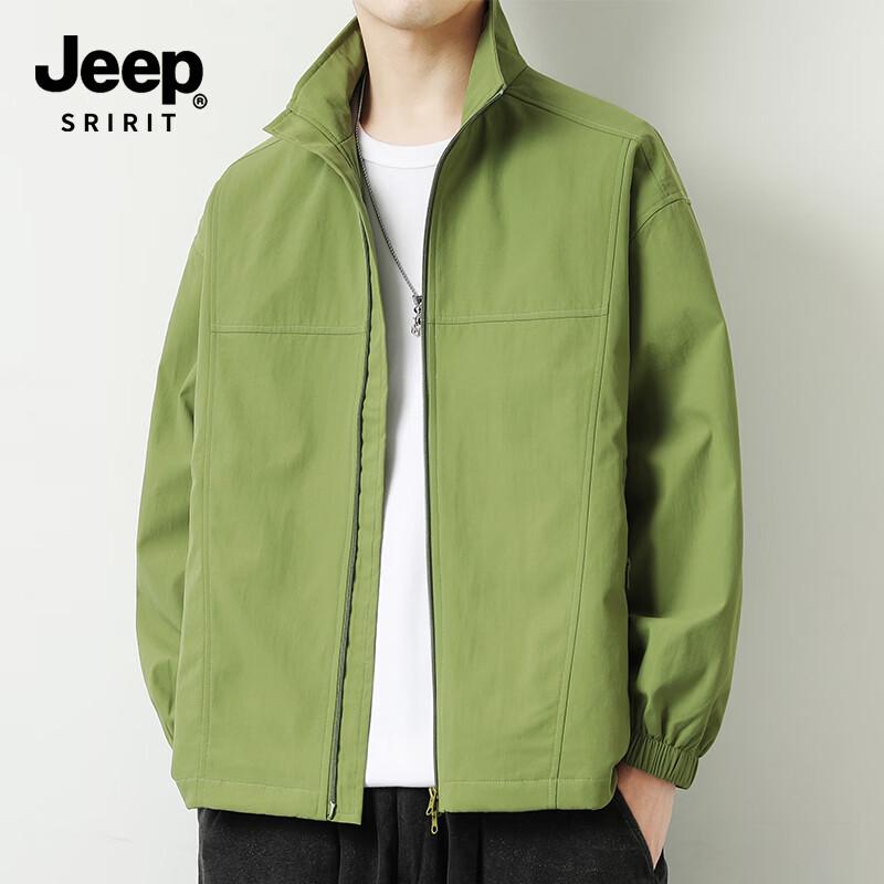 JEEP SPIRIT Men's Spring Outdoor Windproof Casual Jacket