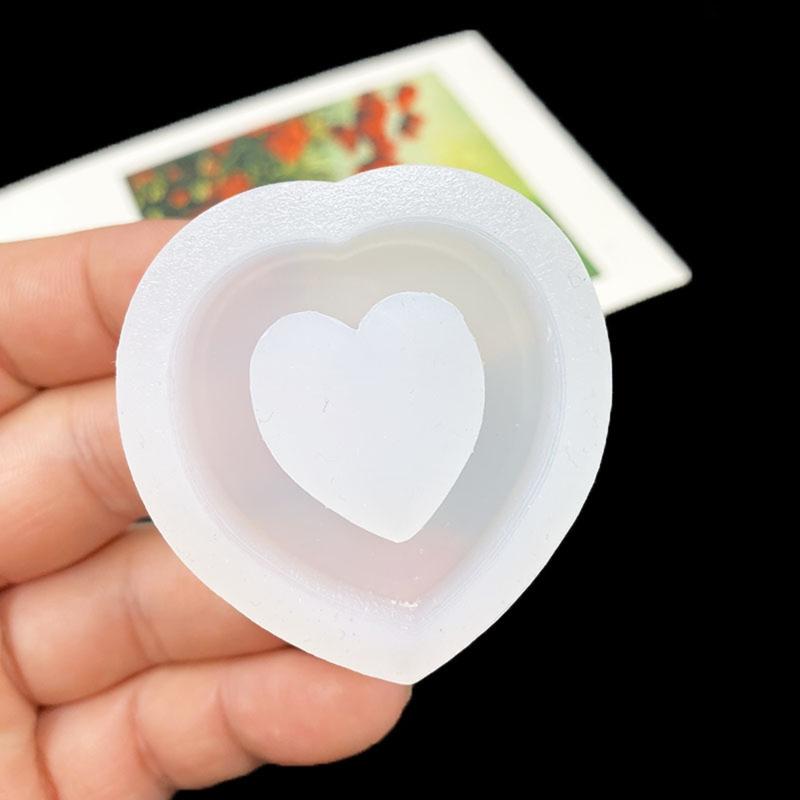 Resin Shaker Molds Silicone Resin Casting Molds Epoxy Quicksand Molds for DIY Pendant Charm Jewelry Making Accessories