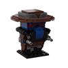 Building Block Compatible With 64850 Planet Series Bounty Hunter Kate Bain & Todd Square Head