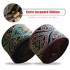 Ethnic Embroidery Lace Ribbon Width 3/6/8cm Jacquard Lace Trim Diy Clothes Bag Curtain Accessories Embroidered Fabric