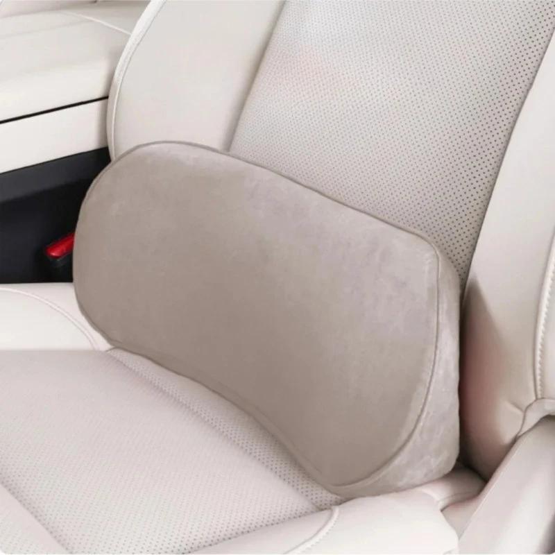 Lumbar Support Pillow for Car Memory Foam Lumbar Pillow for LOwer Back Pain Relief Back Cushio for Driving