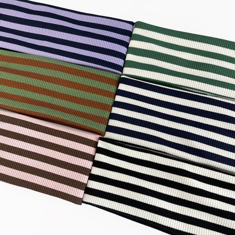 Unisex Fashion Striped Headband Comfortable Versatile Hair Accessory for Yoga and Sports