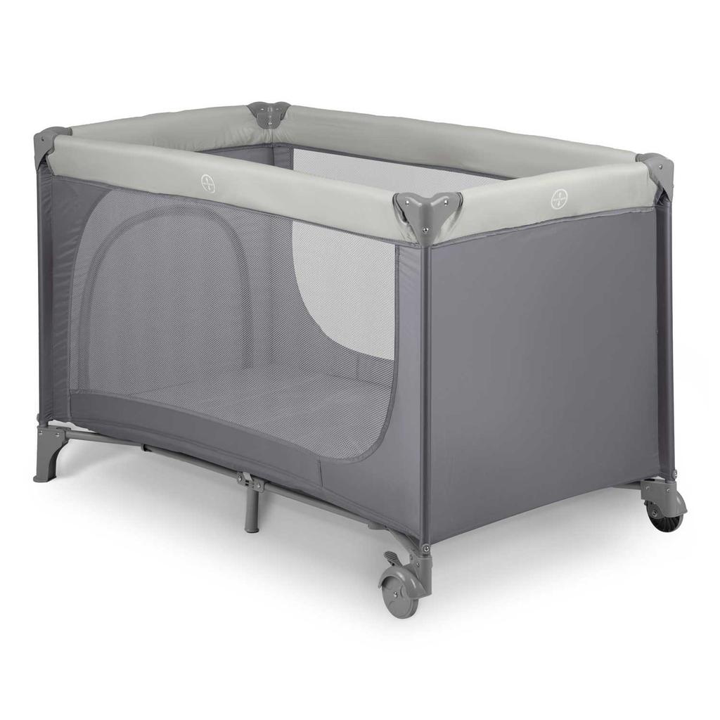 Culla da viaggio 125 X 65 X 78 Cm Rk-240 Grigio Chiaro