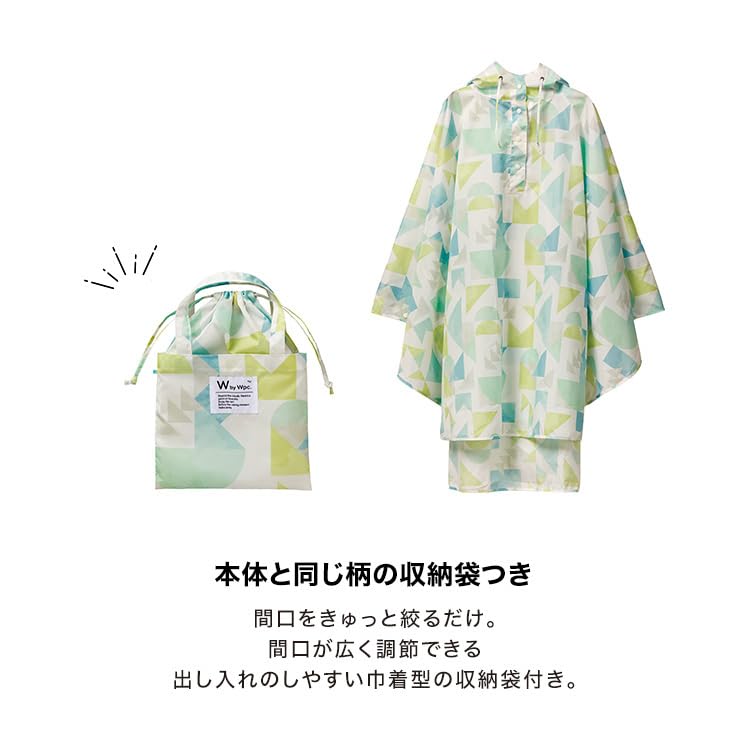 Poncho de Chuva Magnolia Marinho Perfeito para usar sobre o seu até com um Perfeito para exterior e Estiloso e Produto Wpc. Mulheres. roupa exterior, mochila.