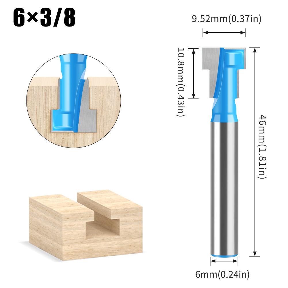 6Mm8Mm Handle Keyhole Knife Woodworking Milling Cutter, Keyhole Knife, Photo Frame Hanging Hole Knife, Photo Frame Knife, Gong Knife, Carving Knife