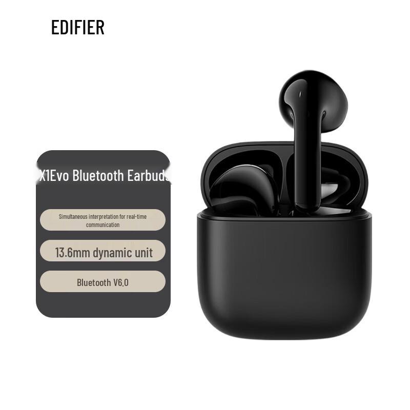 Edifier X1 Evo Wireless Noise-Cancelling Earbuds