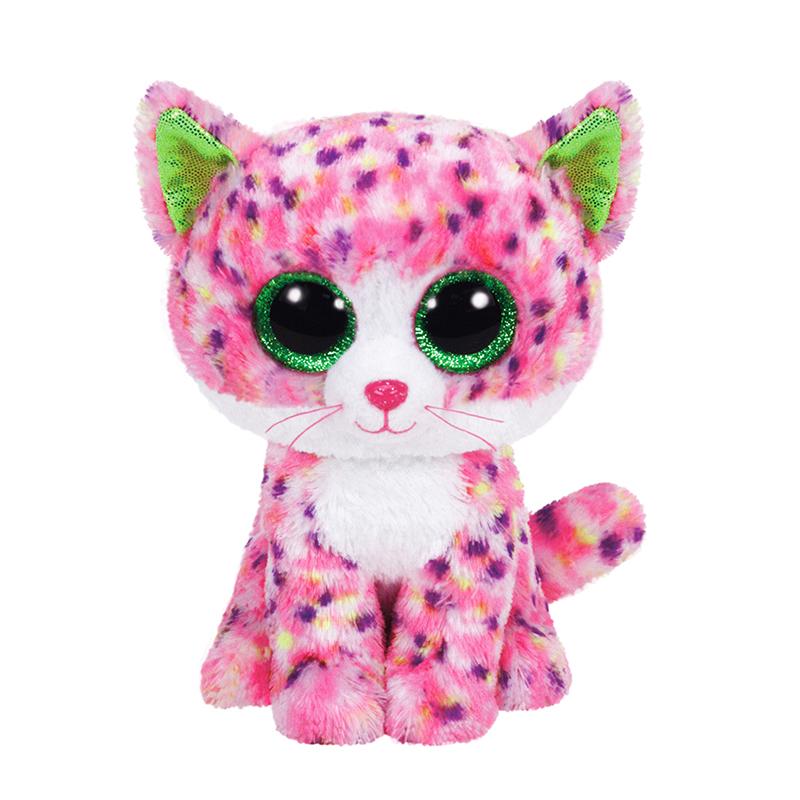 15cm Ty Beanie Animal Plush Doll Color Dinosaur Sequins Dinosaur Series Smooth Soft Plush Toy Birthday Christmas Gift