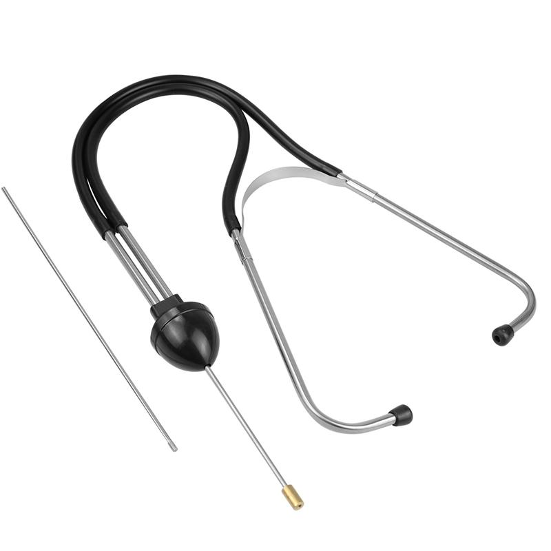 22.5+7CM Mechanics Cylinder Stethoscope Car Engine Block Diagnostic Automotive Hearing Tools Anti-shocked Durable Chromed-steel