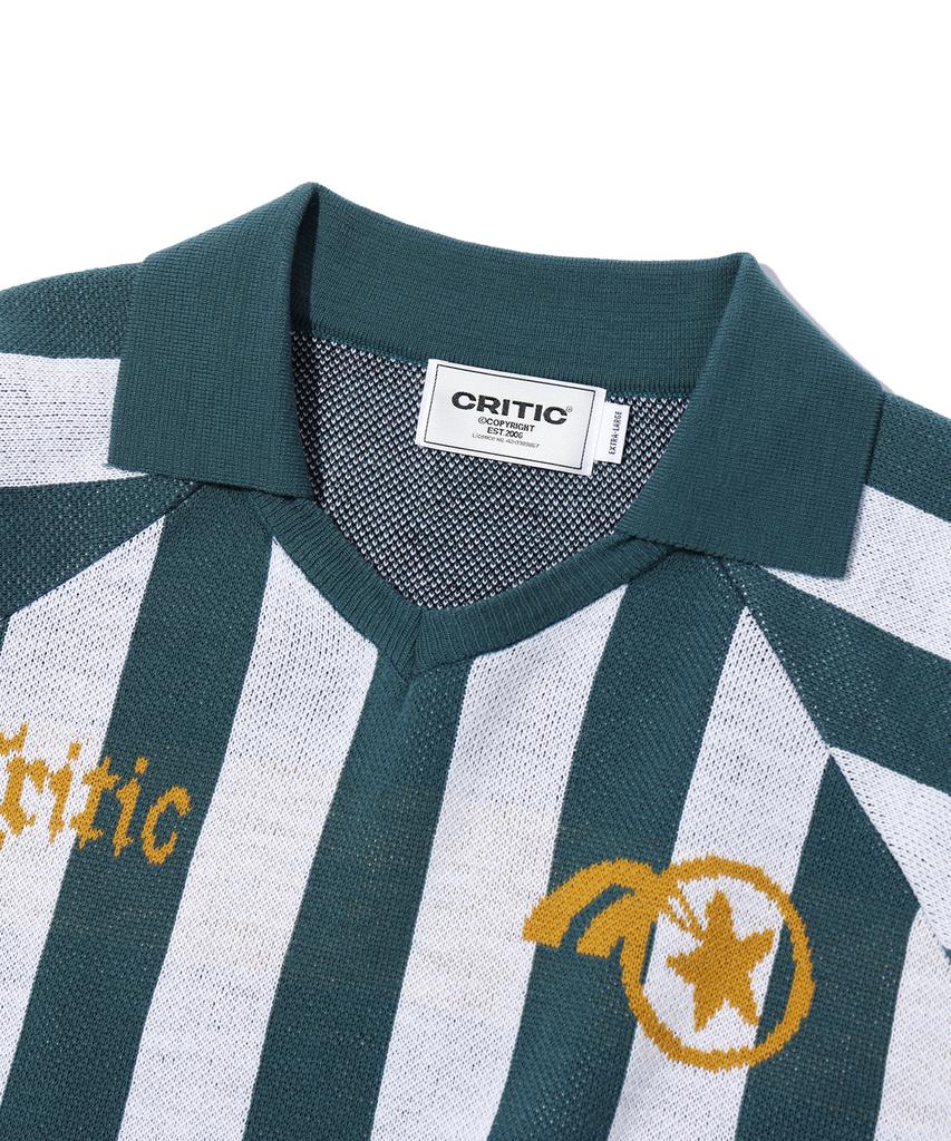 CRITIC Knit Stripe Racing Jersey Mint