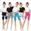 Bamboo Fiber Summer Slimming Five-Point Plus Size Women's Leggings