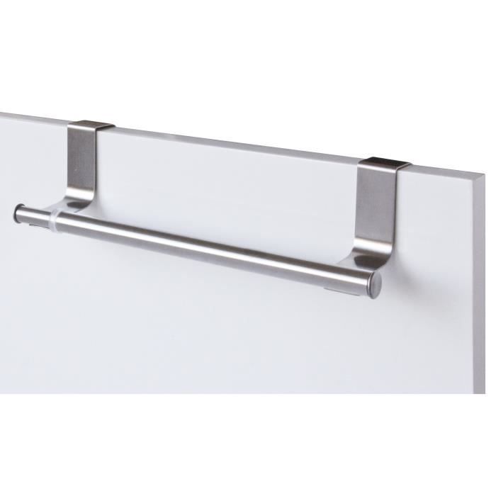 Towel Rack - Chrome-plated - Extendable - Brushed Stainless Steel - 35 X 3.5 Cm - Contemporary Design