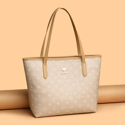 New Large-capacity Women's Premium Hand Practical Bag Textured Commuter Bag 2025 Women's Textured Armpit Large Tote Bag