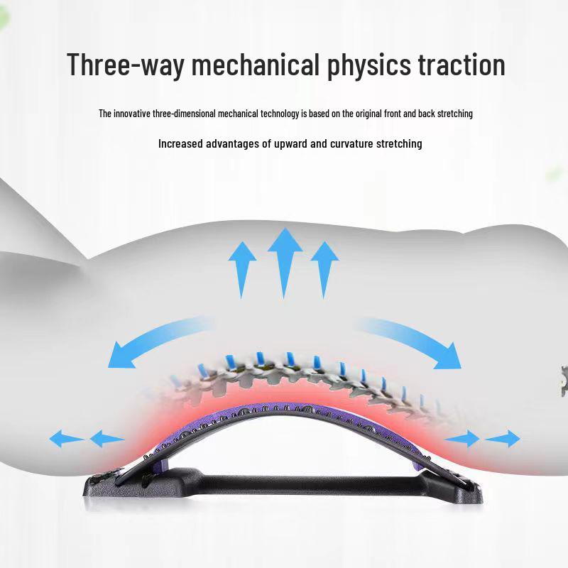 Bederní a krční páteřní protahovací deska pro relaxaci zad a trakční masáž
