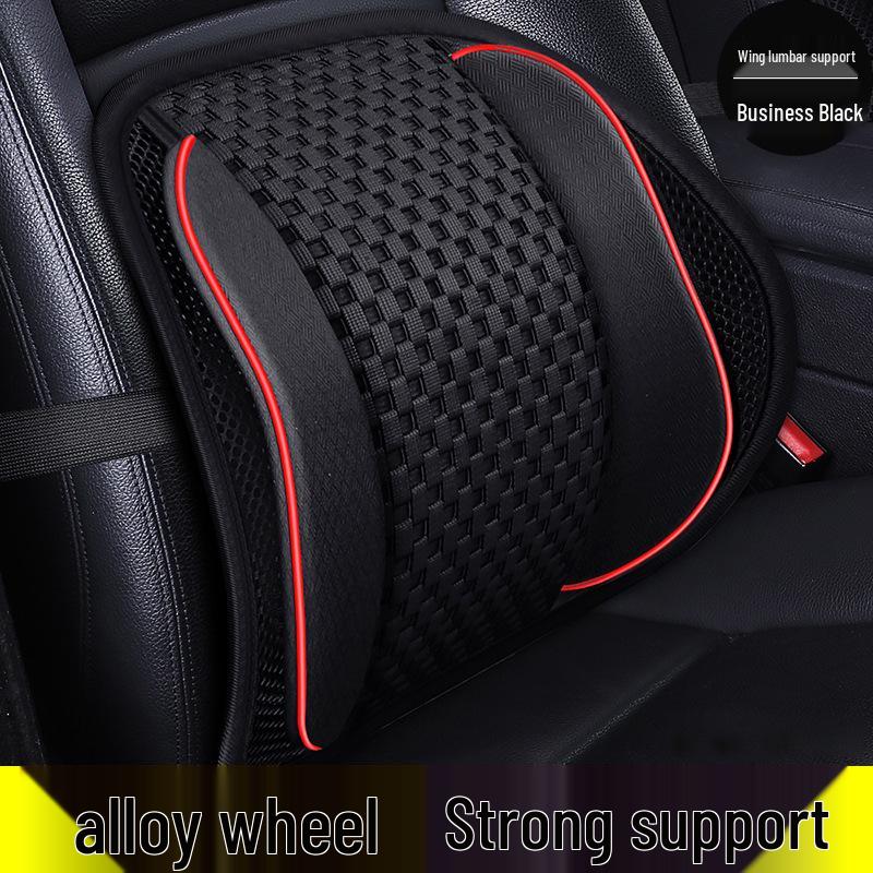 

Дерев яна намистина Автомобільна поперекова подушка-підтримка для літа