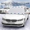 For Car Snow Cover For Car Windshield Cover For Snow & Ice Reflective Ice Removal Sunshade Mirrors Winter Protectors For Car Mpv