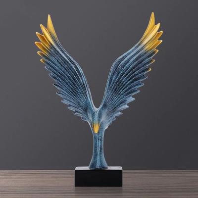 Dazhan Roc Spread Wings Desktop Ornaments Tv Cabinet Wine Cooler Entrance Desk Decorations Resin Crafts