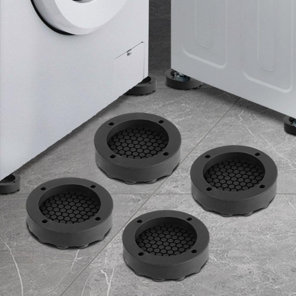 Anti Slip Anti Vibration Washing Machine Feet Pads Household Refrigerator Heightening Base Anti Walk Fixing Tools Silicone Pads