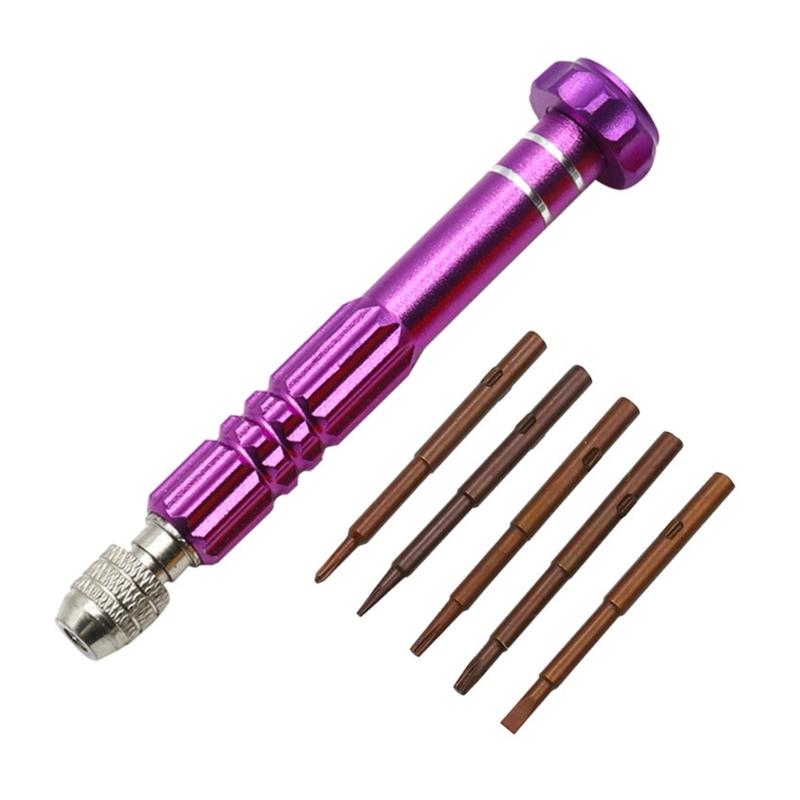 5 in 1 Screwdriver Disassembly Set Suitable for Computer Glasses Clock Maintenance Household Electronics and Home Repair