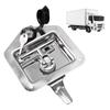 ADOFUN Handle Latch Toolbox Lock, T-Shaped Lock, Truck Toolbox Latch, Stainless Steel for Trucks, Trailers, Electrical Cabinet Toolboxes