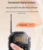 Mini Bluetooth Rechargeable FM/AM Radio with Card Slot