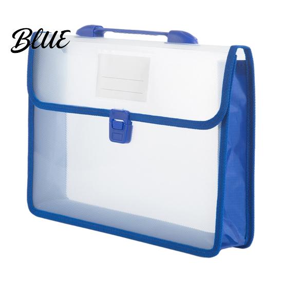 Dokumenten-Organizer-Tasche Aktenordner-Tasche Mit Verschluss-Schnalle Mit Griff Erweiterbar Wasserdicht Schulbedarf 800 Blatt Kapazität Ablage für