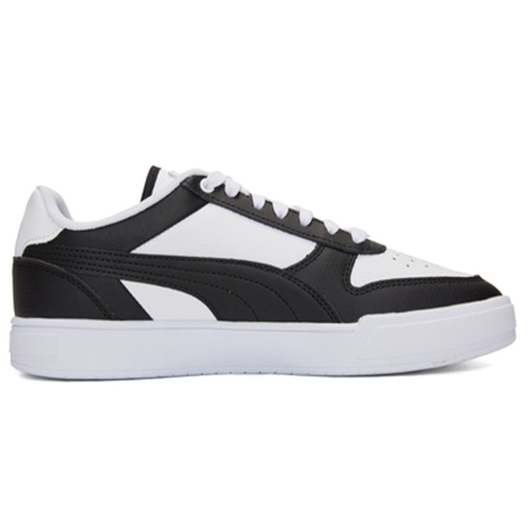 Puma Caven Dime White Black Unisex Sneakers Silver 384953-10