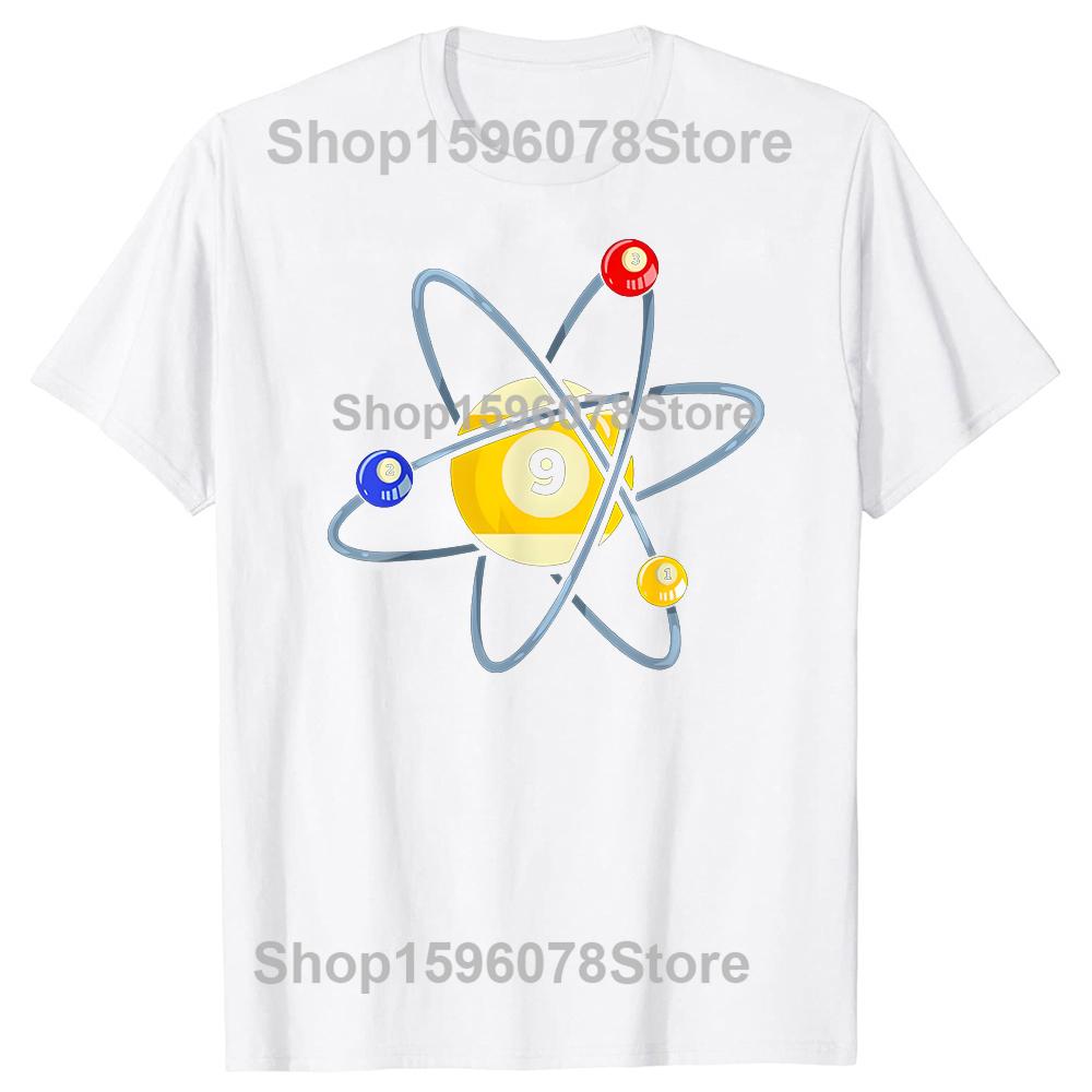 Billiard Pool Player 9-Ball T-Shirt Print Original Design Gifts T Shirts Graphic T Shirts Customizable Camisas Streetwear