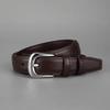 Women's Belt Fashion Pin Buckle Thin Belt Genuine Luxury Soft Belt Women with Cargo Pants Jeans Belts Black PU Leather Belt