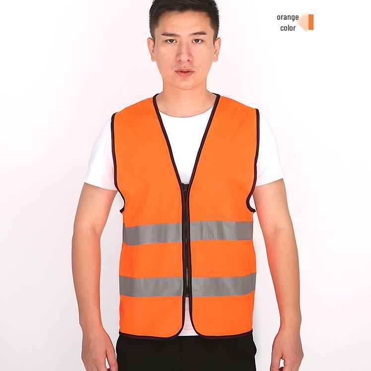 Breathable Mesh Reflective Safety Vest for Inspection, Construction, Riding, and Gardening