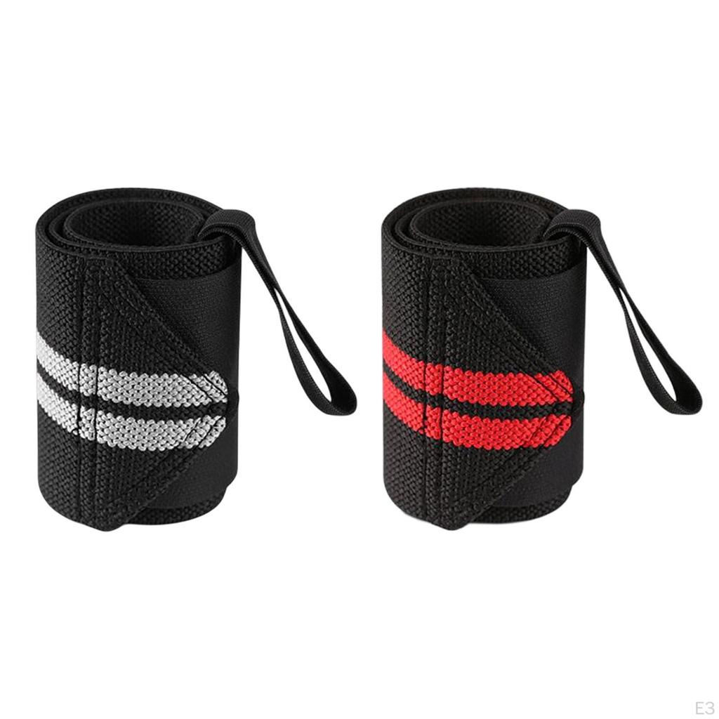 Adjustable Wrist Straps for Strength Training And Weightlifting