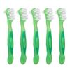 5pcs Denture Brush Set Professional Travel Portable Double Sided False Teeth Cleaning Brush for Elderly