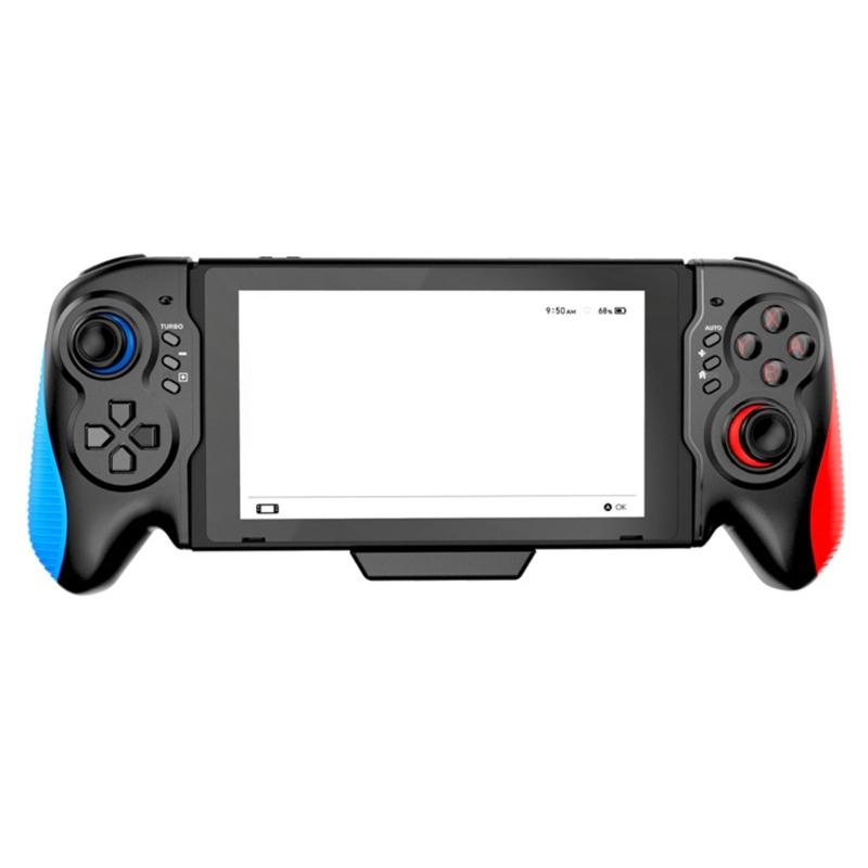 For NS Switch Gamepad Controller Handheld Grip Double Motor Built-in 6-Axis Gyro Vibration Built-in 6-Axis Gyro Design