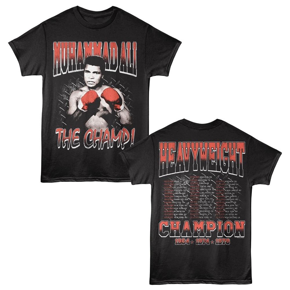 Muhammad Ali The Champ Fight Tour Men T Shirt XXL
