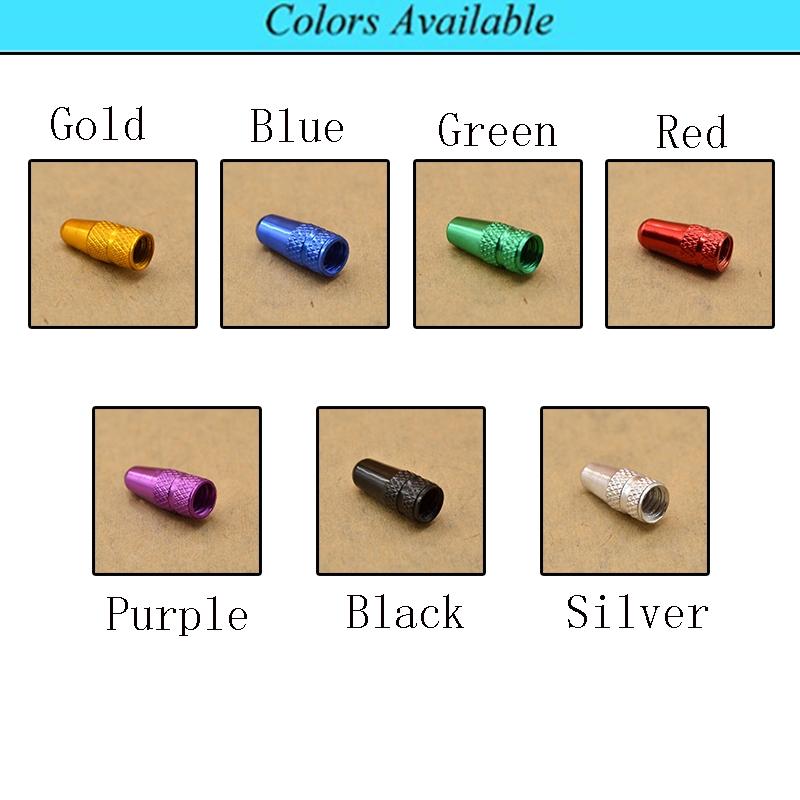 5pcs Bike Bicycle Air-Valve Cap For Presta Valve Wheel Rim Tyre Stem Dust-Cover