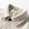 Autumn Winter New Men'S Casual Sports Top Functional Jacket Corduroy Lapel Jacket Cargo Jacket Casual Loose Multi-Pocket Retro Top
