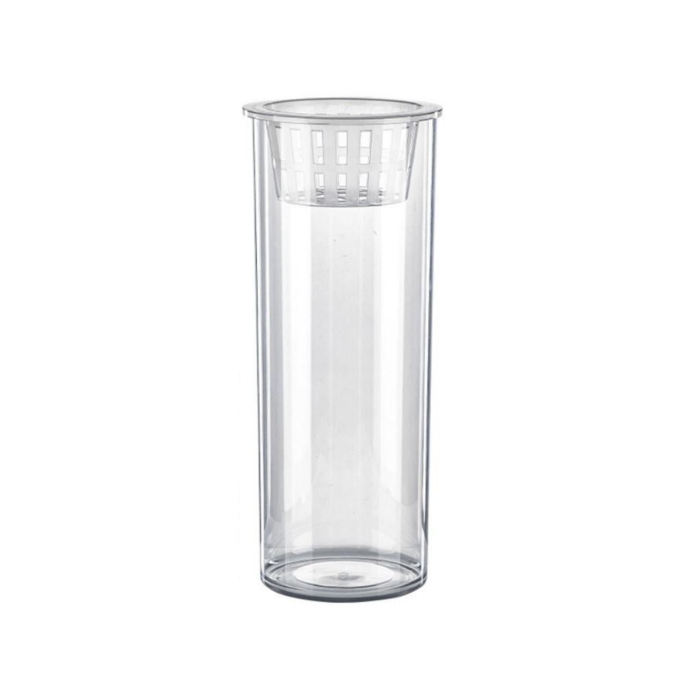 Cylinder Hydroponic Planter Vase Transparent Hydroponic Fish Tank  for Fish Green Plant