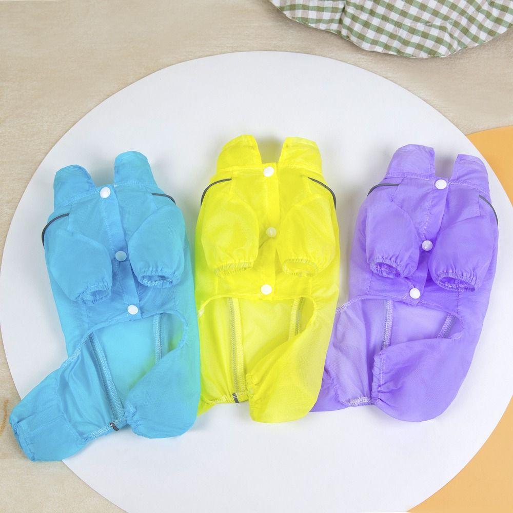 Four Legs Summer Pet Sunsuit Bodysuit Dog Thin Shirt Bichon Dog Sunscreen Clothes  Outdoor