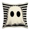 Halloween Pillowcase Skull Pumpkin Print Pillow Car Sofa Cushion Cover Funny Ghost Cushion Cover