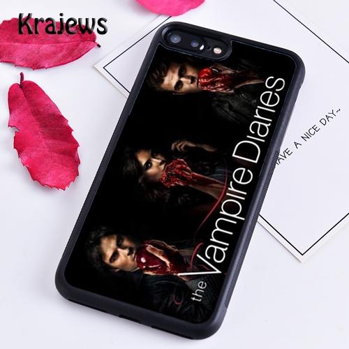 Krajews The Vampire Diaries TV Series phone Case coque For iPhone 17 Air 16 Pro 15 14 Plus 11 12 Max 13 cover
