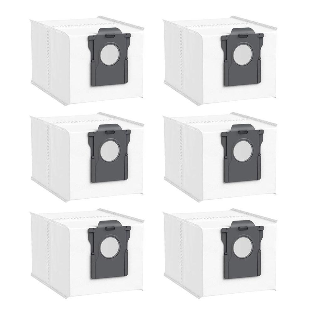 Vacuum Bags For MOVA E40 Ultra Robot Cleaner, 6-Pack Replacement Dust Bag With HEPA Filtration, Sealed Closure