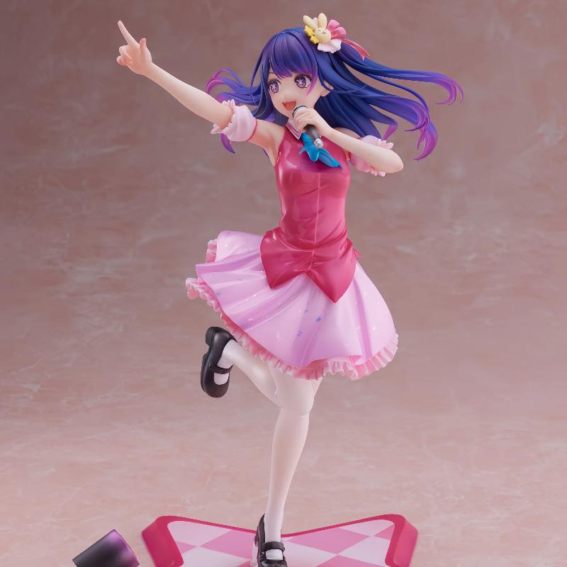 21cm Hoshino Ai Oshi No Ko Gk Statue Anime Figure 21cm Painted Version With Stage Base Desktop Decoration Gift For Anime Fans