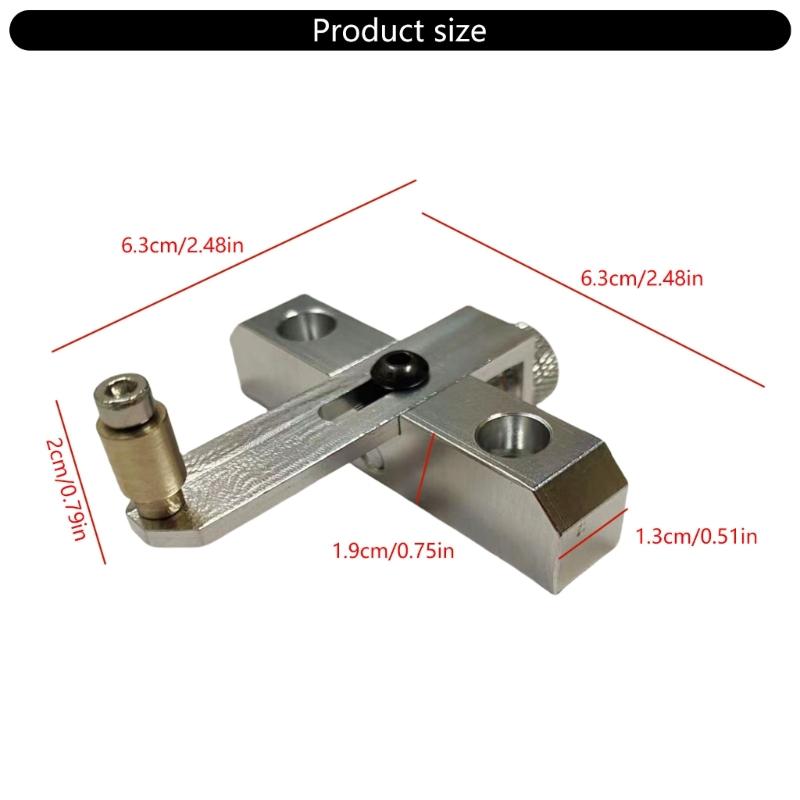 Adjustable Depth Guitar Edge Trimming Device Precisions Router Base Suitable for Efficient Binding Channel Creation