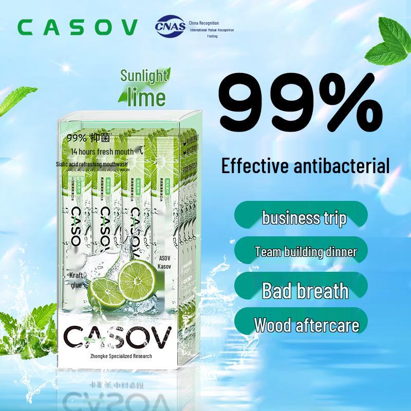 

CASOV Portable Mouthwash Sachets 12ml x 20 Packs