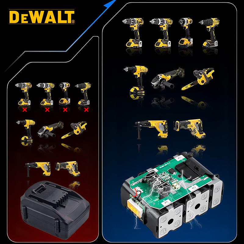 MAX Flexvolt 20V Dewalt Battery DCB606 DCB205 DCB206 DCB209 DCB182 Electric Tool Battery 20V/60V Battery 5AH 6AH
