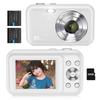 Zostuic Kids Camera Toy Camera 44MP 1080P Recording 16x Digital Zoom Digital Camera for Children 32GB Card Included Easy Operation Educational Toy