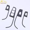 Ideal 20 ONE Glass Lift Trim Frame & Stainless Steel Window Armrest Switch Decorative Sticker