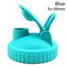 2pcs Leak-proof Good Seal Kitchen Tool Seal Bottle Cover Spout Lid 86mm 70mm Mason Jar Lid with Pou r Hole