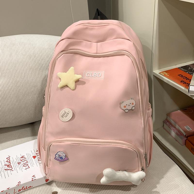 Children's Schoolbags Elementary School Students Junior High School Girls High-looking Large Capacity High School Students Backpacks